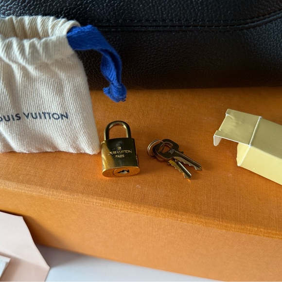 Louis Vuitton Black Satchel with Gold Hardware - Picture 9 of 11